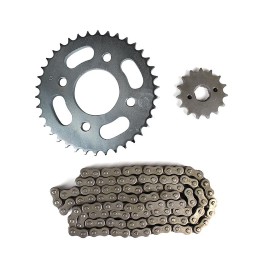 KIT DE SPROCKET SAYTO P/ FT 125 DT 125 (38 X 15T 428H X 102L)