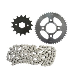 KIT DE SPROCKET SAYTO P/ DM 200 (46 X 15, 428H X 136L)