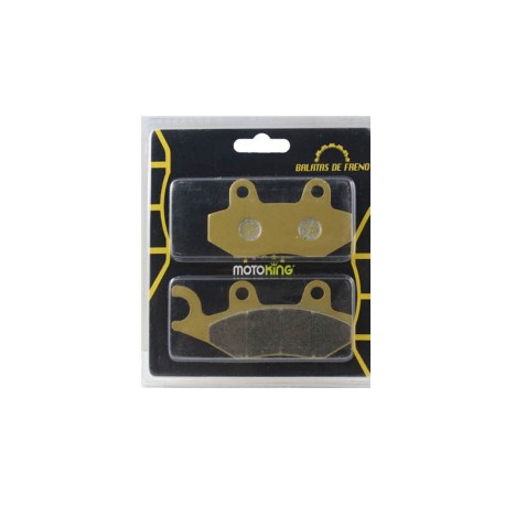 BALATAS MOTOKING FRENO DISCO P/ XTZ 125 250SZ EN 125 NUOVO 125 DM 200 DM 150ROJA VORTX 200 TORNADO XR 25 NINJA 300 (DELANTRERA)