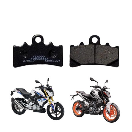 BALATAS FERODO FRENO DE DISCO FDB2266EF P/ BMW G310R DUKE 200 390
