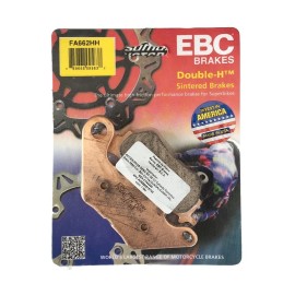 BALATAS EBC FRENO DISCO FA662HH P/ MT 03 R3 (TRASERA)