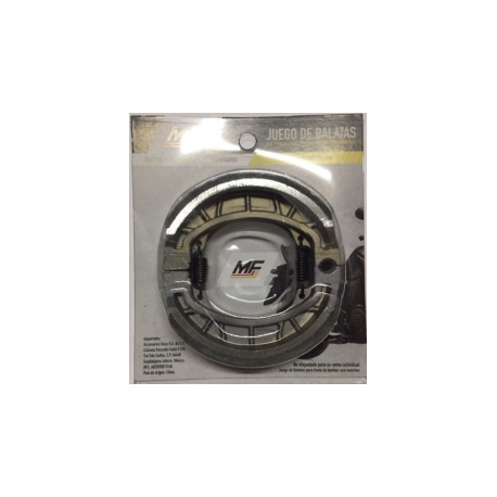 BALATA MF FRENO TAMBOR (FA602) P/ EN 125-HU DISCOVER 125 GN 125 GIXXER 155
