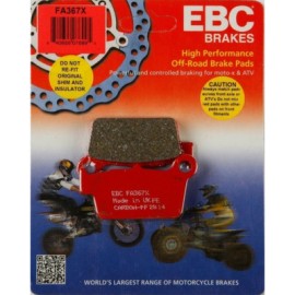 BALATA EBC FRENO DISCO FA367X P/ KX 250F KX 450F RM 250 YZ 250 YZ 450F