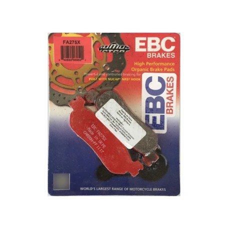BALATA EBC FRENO DISCO FA275X P/ YAMAHA YZF600 RR R6 (99-02) R1 (02-03)