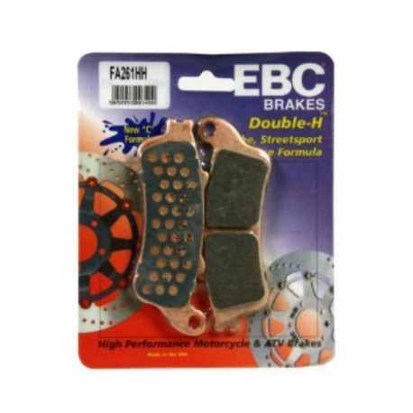 BALATA EBC FRENO DISCO FA261HH HONDA SILVERWING 600 (DEL) VFR 800 98-05 (DEL/TRAS) / 06-09 (TRAS) GL1800 GOLDWING 01-09