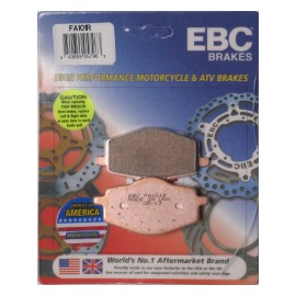 BALATA EBC FRENO DISCO FA101R YZ125U ‘88, XT600 (90-95), TRAS XT350 (85-00), YFM350 (87-88), YFZ350/TU/W (87-
89), DEL YTZ250N